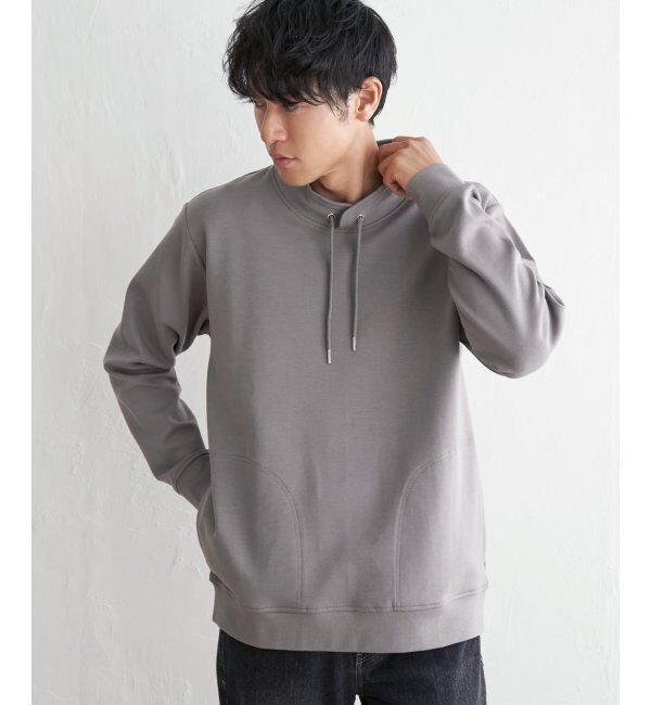 ikka「【抗菌防臭】セイケツダンボールルーイカラー」|パーカー|