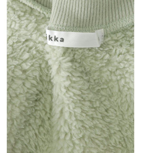 ikka kids「フェイクファー切り替えプルオーバー（120~160cm）」|Tシャツ・カットソー|