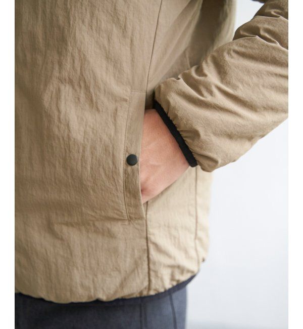 ikka「リバーシブルナイロンフリースブルゾン」|ブルゾン・スタジャン|