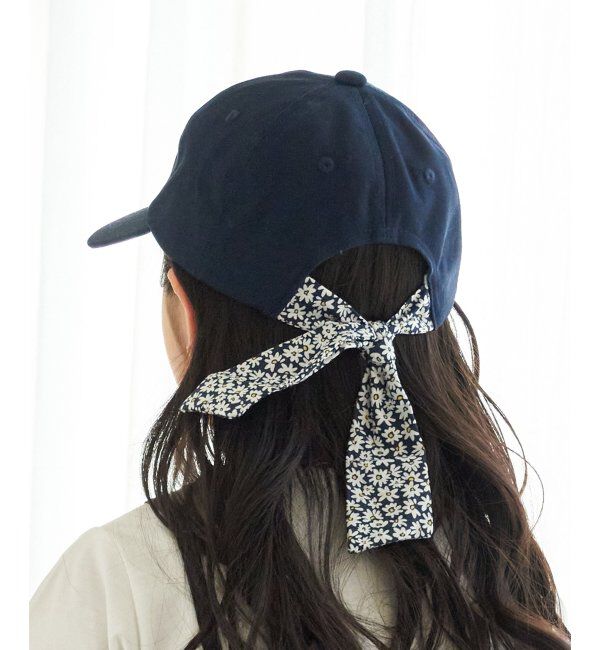 ikka kids「ツイル後ろリボンキャップ」|その他|