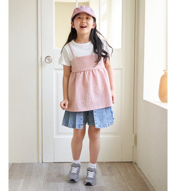 ikka kids「ツイル後ろリボンキャップ」|その他|