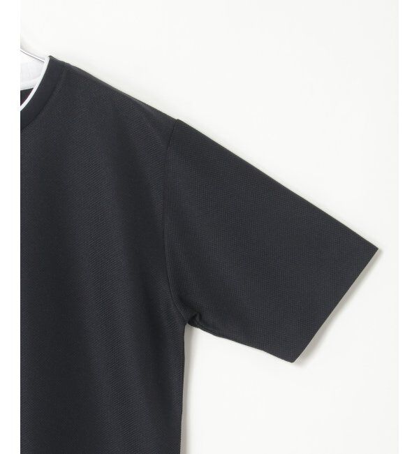 ikka「【吸水速乾】ドライ鹿の子レイヤードTシャツ5分袖」|Tシャツ・カットソー|