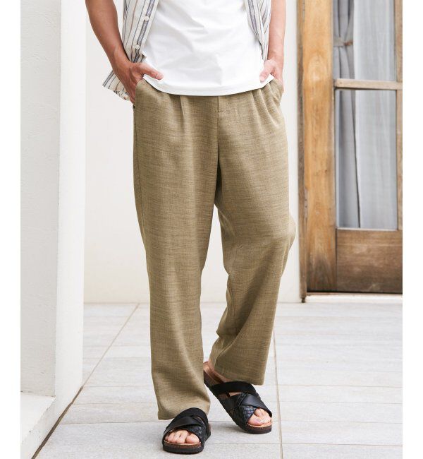 ikka「Reflax(R) ワイドイージーパンツ」|その他|