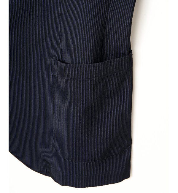 IKKA LOUNGE「【セットアップ対応】GOKU楽ワークサッカージャケット」|テーラードジャケット|