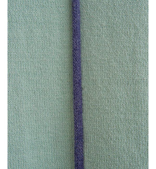 Lbc with Life「配色リブプルオーバー」|カーディガン|