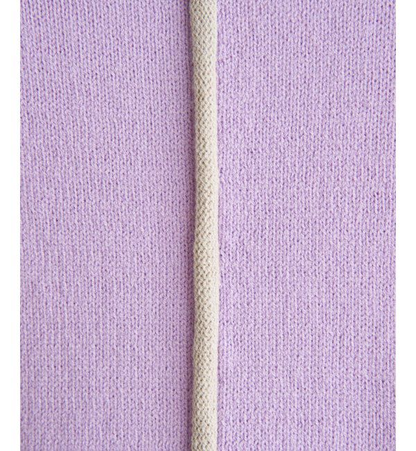 Lbc with Life「配色リブプルオーバー」|カーディガン|