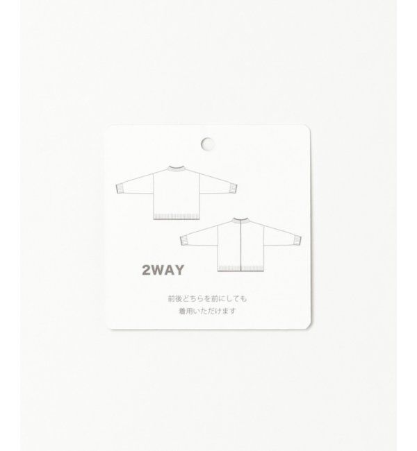 Lbc with Life「配色リブプルオーバー」|カーディガン|