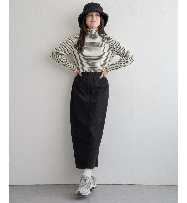 Lbc with Life「【セットアップ対応】フクレジャカードIラインスカート」|スカート|