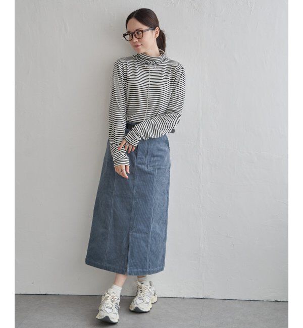 Lbc with Life「クシュスリーブクシュネックロンT」|Tシャツ・カットソー|