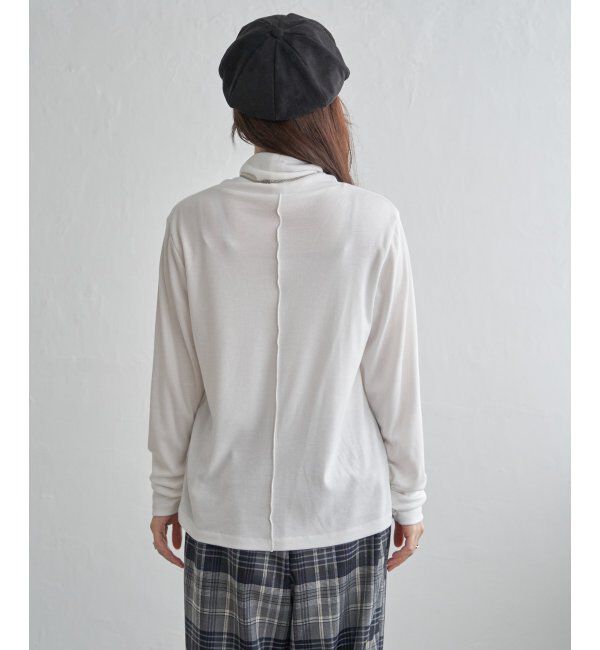 Lbc with Life「クシュスリーブクシュネックロンT」|Tシャツ・カットソー|