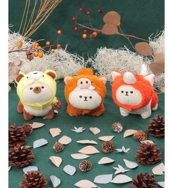 Lbc with Life「PLUFFY かぶりもの クマ＆ハニー」|クッション・クッションカバー|