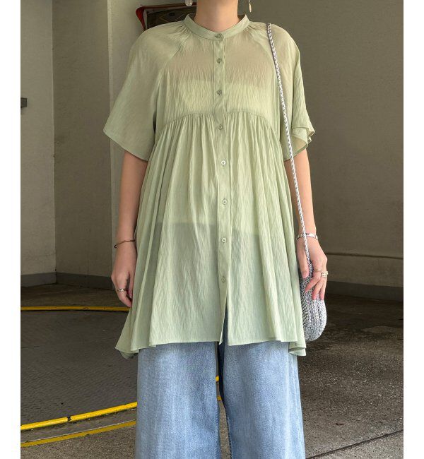 Lbc with Life「ティアードギャザーチュニック」|シャツ・ブラウス|