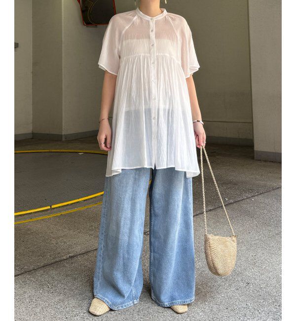 Lbc with Life「ティアードギャザーチュニック」|シャツ・ブラウス|