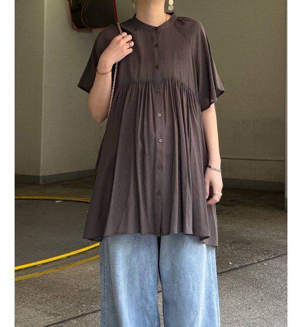 Lbc with Life「ティアードギャザーチュニック」|シャツ・ブラウス|