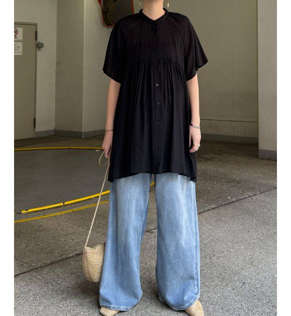 Lbc with Life「ティアードギャザーチュニック」|シャツ・ブラウス|