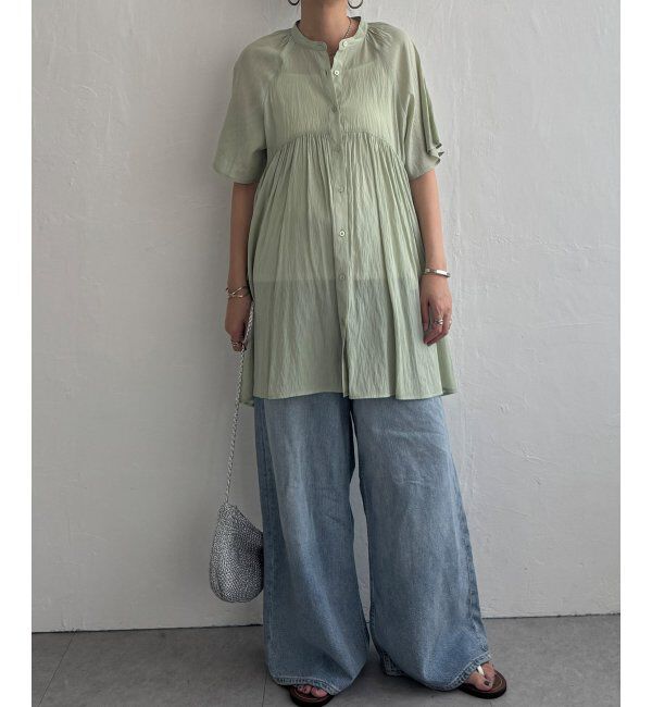 Lbc with Life「ティアードギャザーチュニック」|シャツ・ブラウス|