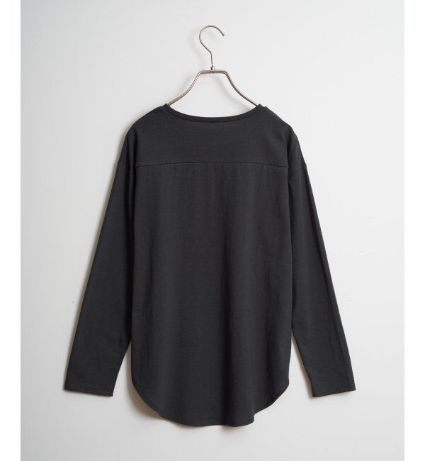 Lbc with Life「Girlプリントロゴ刺繍ロンT」|Tシャツ・カットソー|