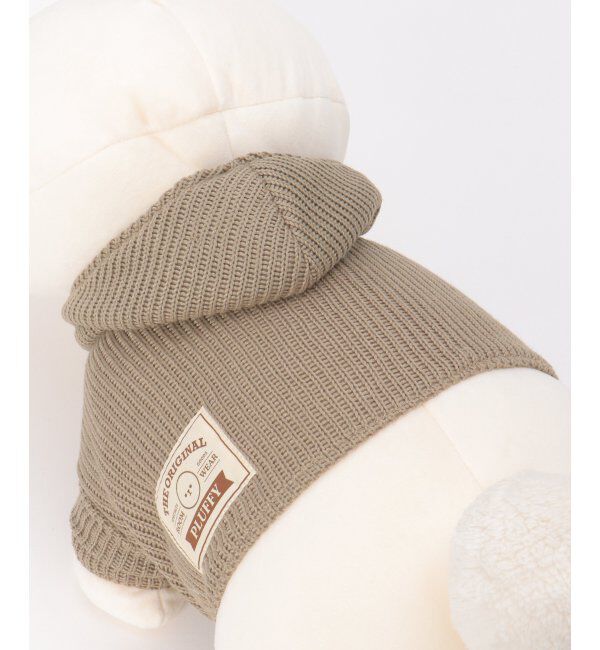 Lbc with Life「PLUFFY 抱き枕 ニットパーカー」|クッション・クッションカバー|