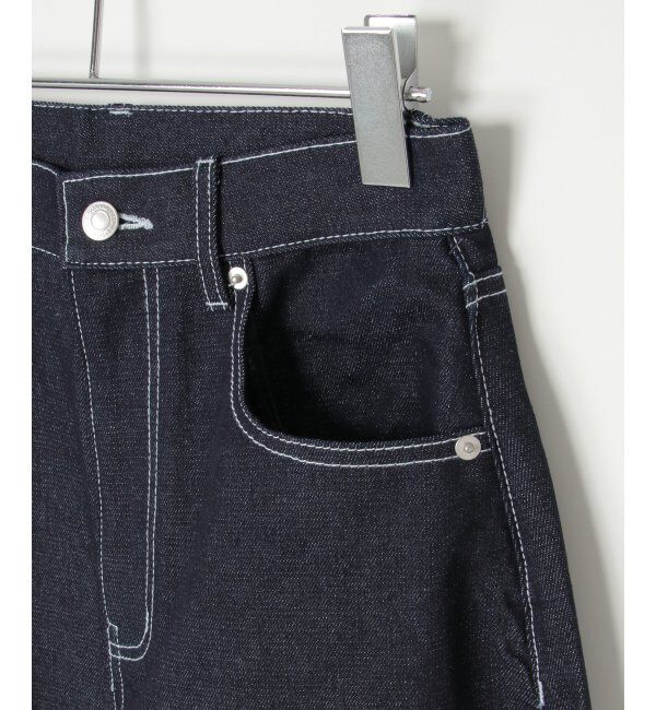 VENCE share style「リジットデニムカーブパンツ」|デニム|