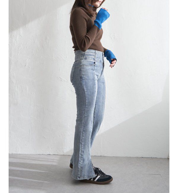 VENCE share style「配色クールクールハイネックプルオーバー」|タンクトップ|