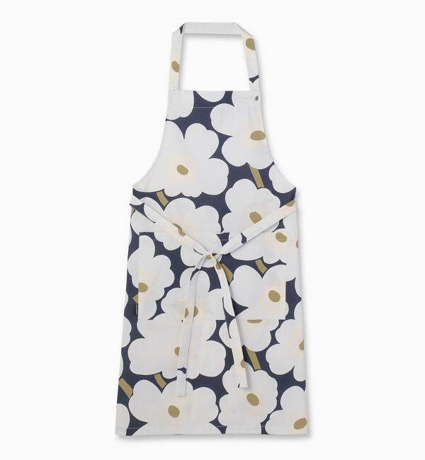 Marimekko「Pieni Unikko エプロン」|その他|ﾀﾞｰｸﾌﾞﾙｰ&times;ﾗｲﾄｸﾞﾚｰ&times;ﾅ