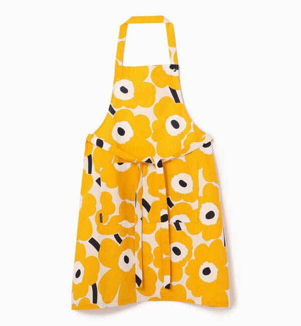 Marimekko「Pieni Unikko エプロン」|その他|ﾍﾞｰｼﾞｭ&times;ｲｴﾛｰ&times;ﾀﾞｰｸﾌﾞ
