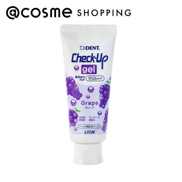  「ライオン チェックアップジェル グレープ 本体 (60g)」|オーラルケア|その他
