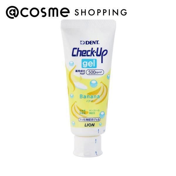  「ライオン チェックアップジェル バナナ 本体 (60g)」|オーラルケア|その他