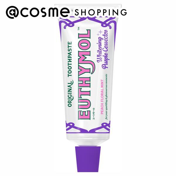  「EUTHYMOL ホワイトパープル ピーチフローラル ピーチフローラル (106g)」|オーラルケア|その他