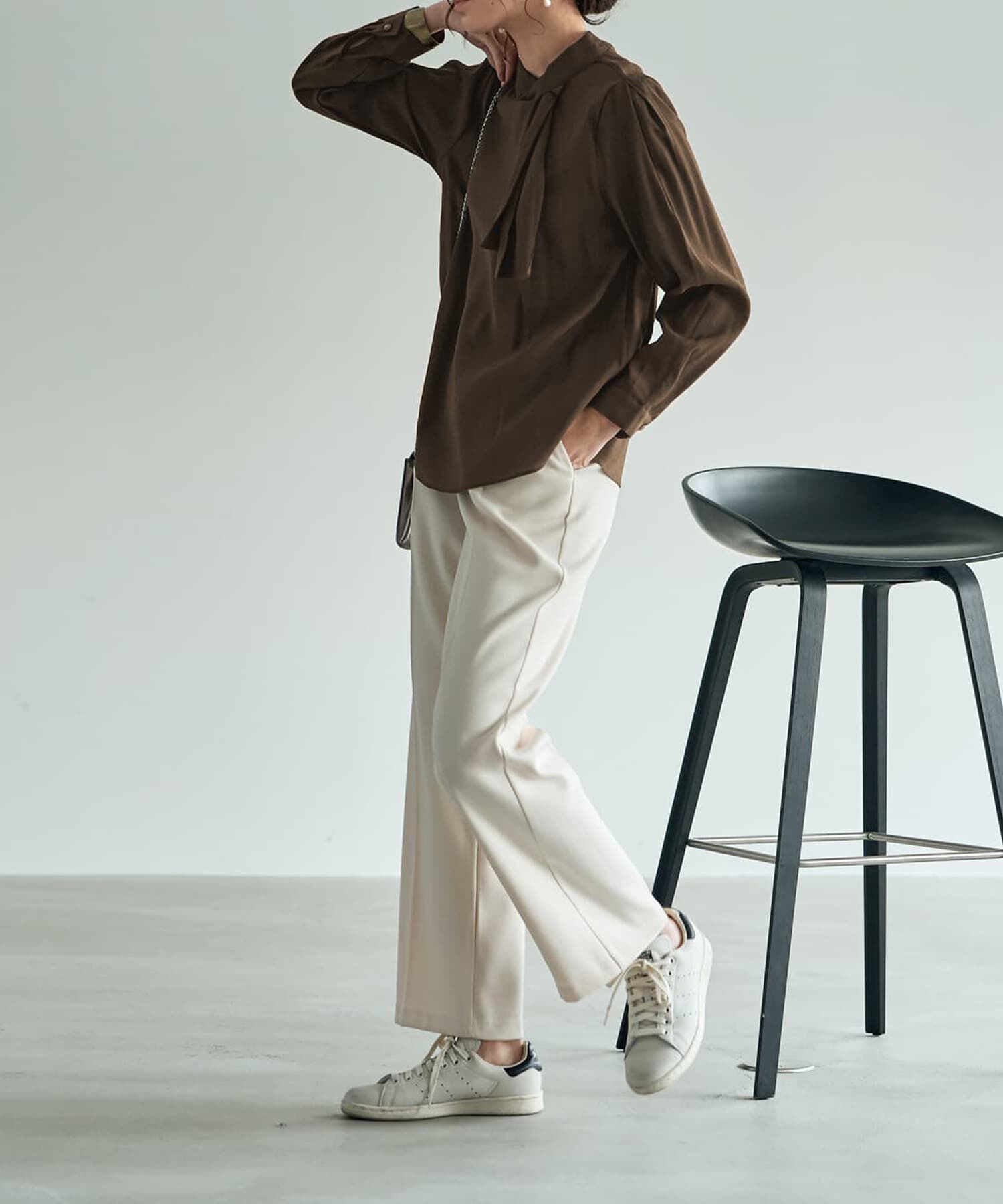 STYLE DELI「片寄せボウタイブラウス」|シャツ・ブラウス|