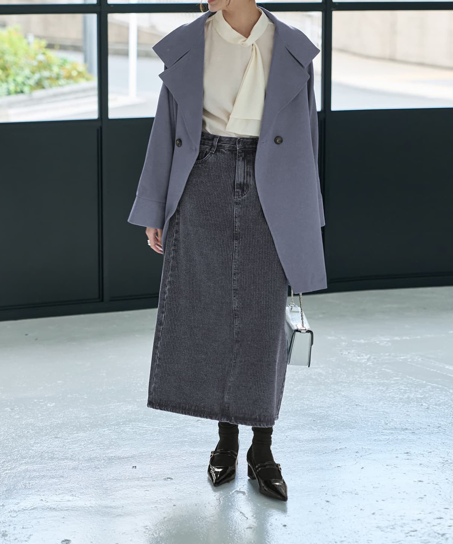 STYLE DELI「片寄せボウタイブラウス」|シャツ・ブラウス|