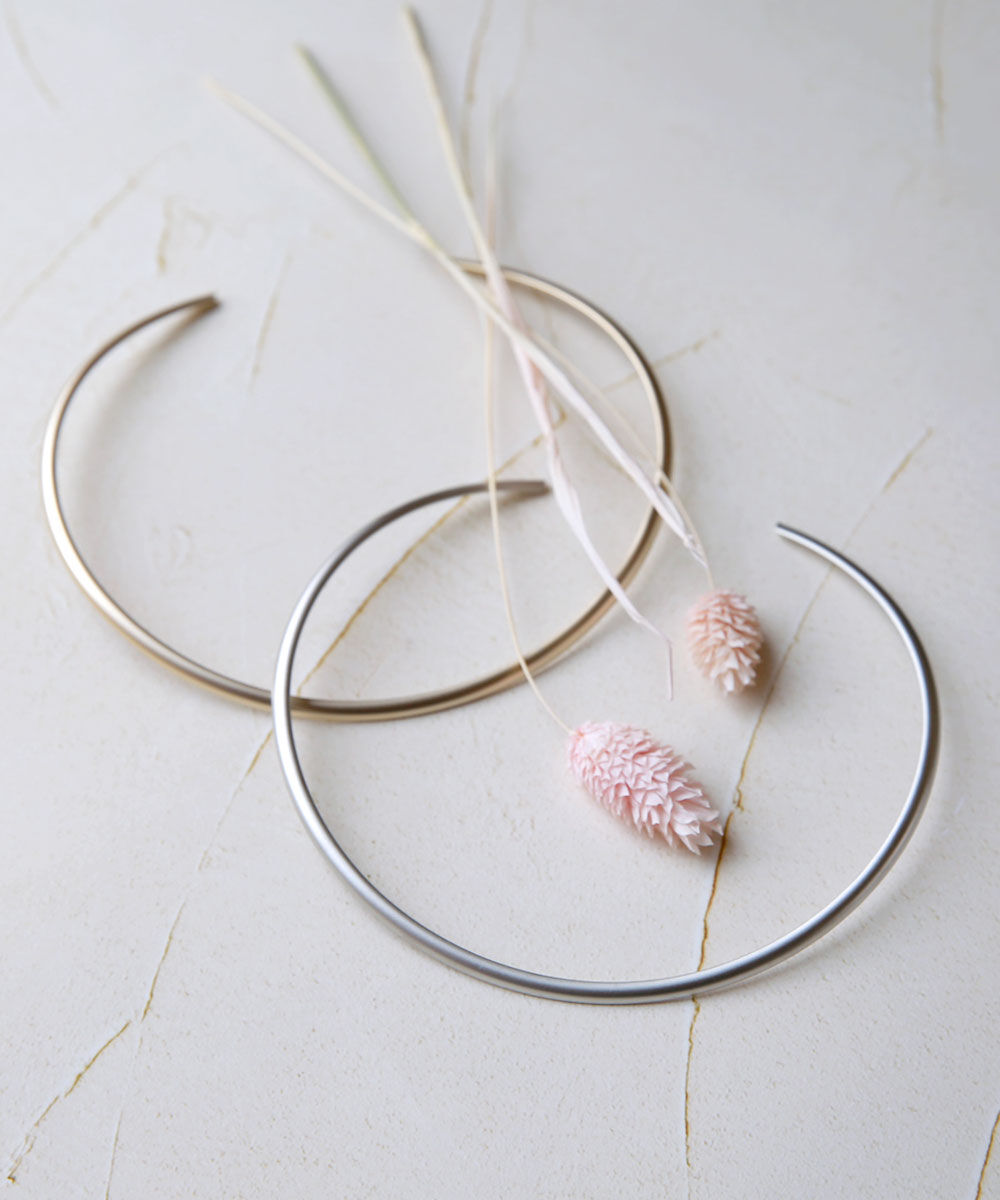 colleca la「マットメタルチョーカー」|ネックレス|