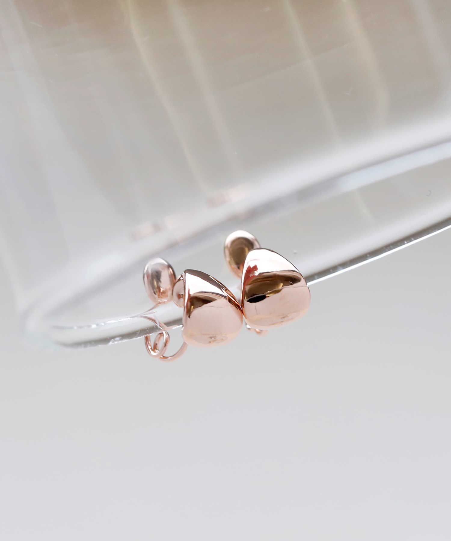 colleca la「miniループフィット・フィットドロップイヤリング」|イヤリング|ピンク