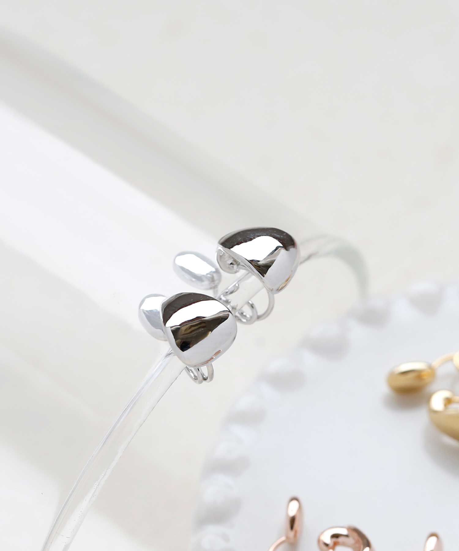 colleca la「miniループフィット・フィットドロップイヤリング」|イヤリング|シルバー