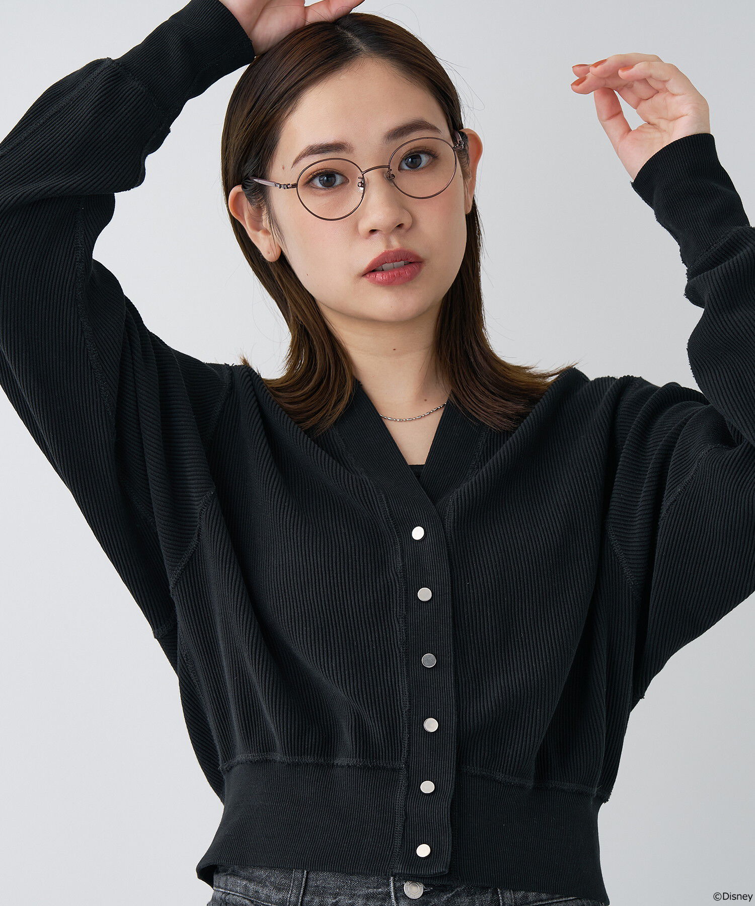  「ボストン型 メガネ｜Disney Collection created by Zoff "PRINCESS"『Rapunzel』 ラプンツェル」|メガネ|