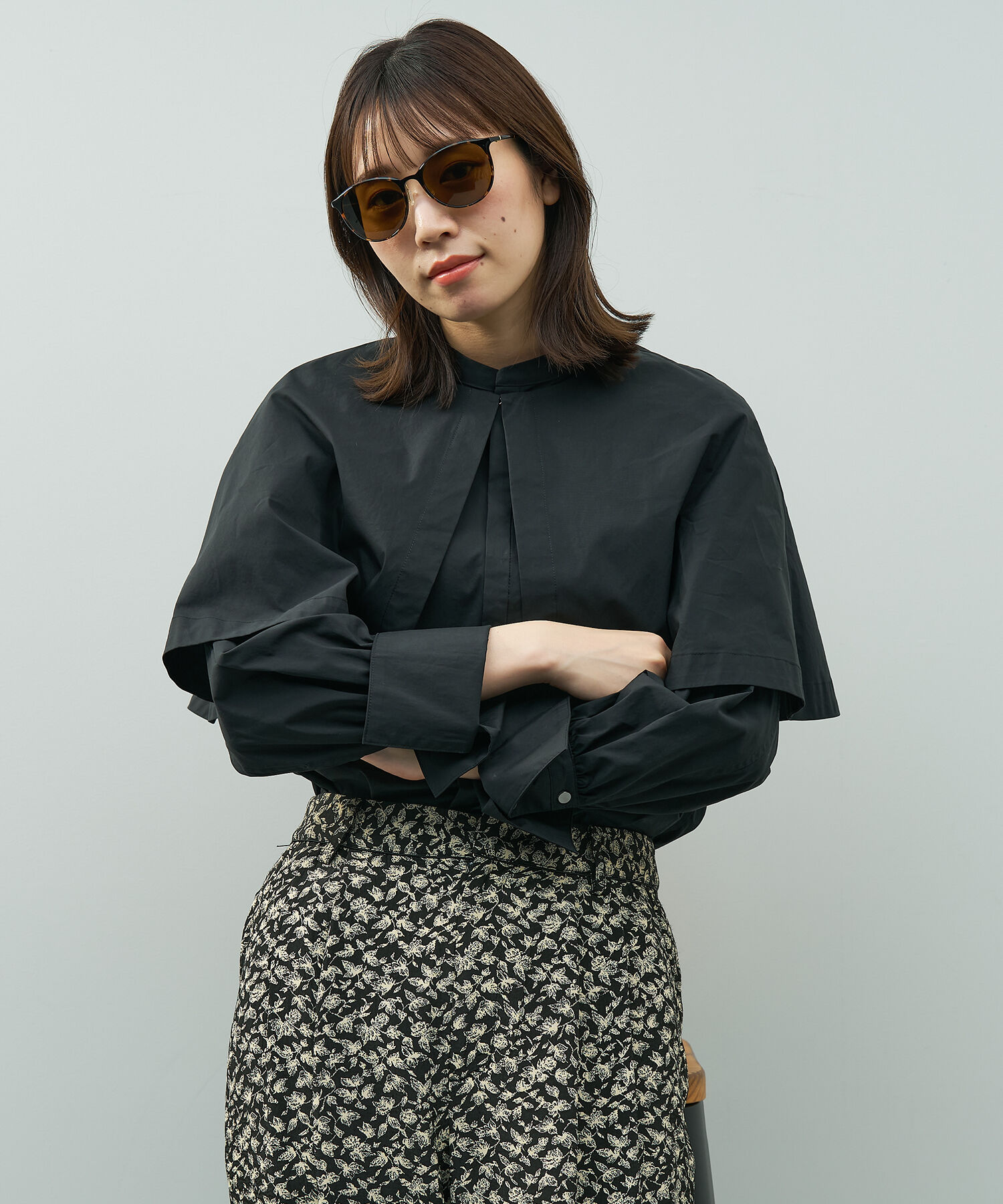  「SUNCUTGlasses/UV100%CUT ボストン型  軽量 ズレ落ち防止 サングラス｜Zoff SMART Skinny」|サングラス|