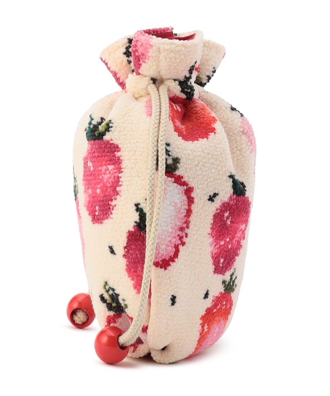 LOVERARY BY FEILER「ストロベリードット　巾着　L/STD-257346」|ポーチ|