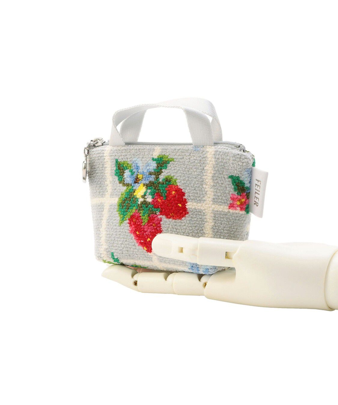 FEILER「ストロベリーフィールドプティ　チャームポーチ　SFP-257242」|ポーチ|