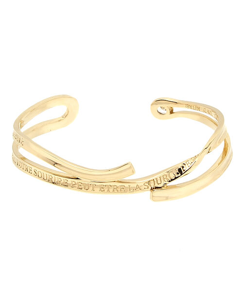 JUPITER「【SV925】メッセージバングル/天然石」|ブレスレット・バングル|