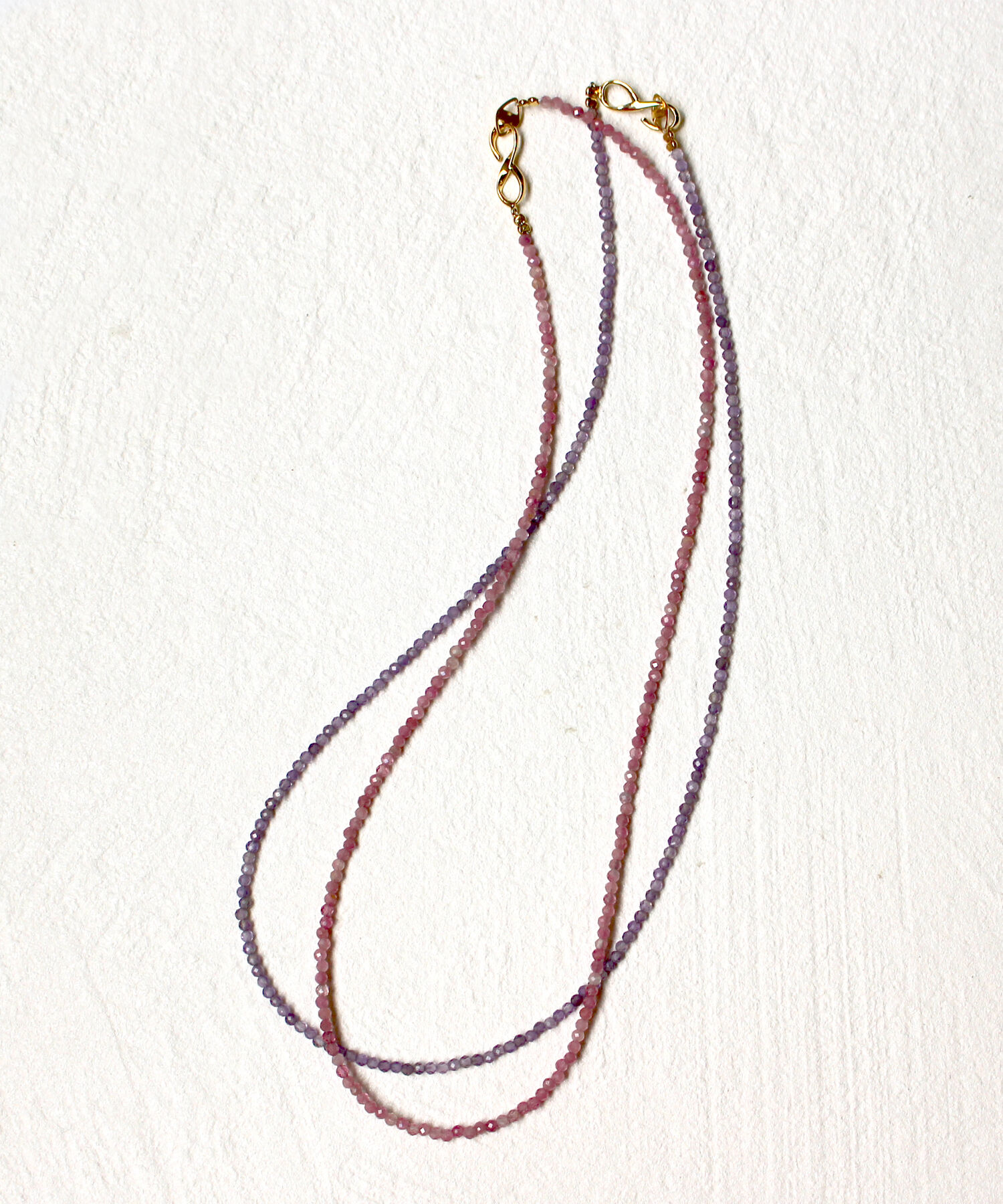JUPITER「天然石ビーズネックレス/金属アレルギー対応/ニッケルフリー　アメシスト」|ネックレス|
