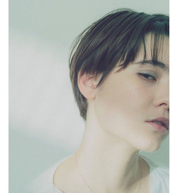 ete「K18 ダイヤモンド 0.1ct ピアス「ブライト」」|ピアス|