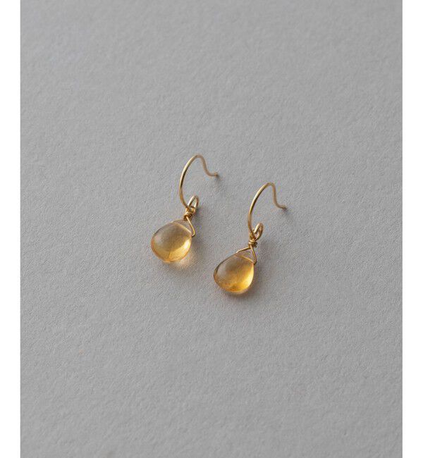 ete「シトリン ピアス」|ピアス|