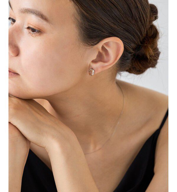 ete「ナチュラルストーン ピアス」|ピアス|