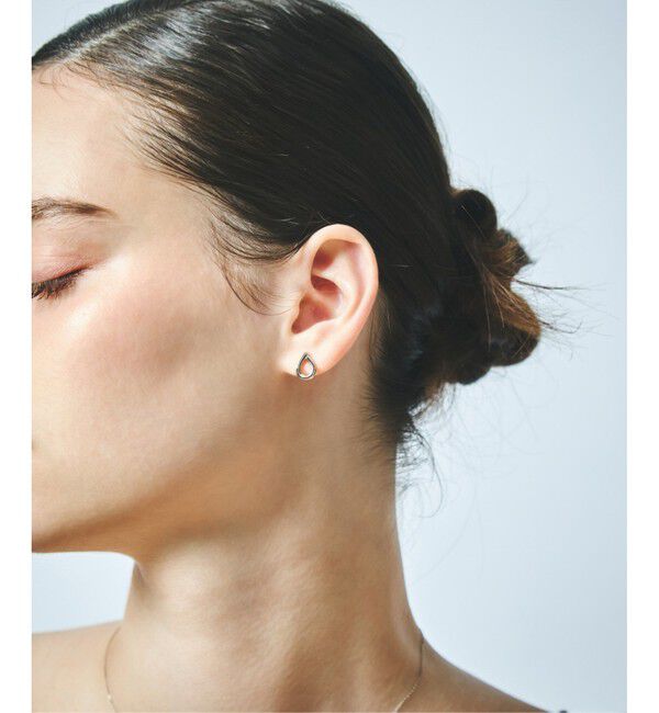 ete「ドロップライン ピアス」|ピアス|