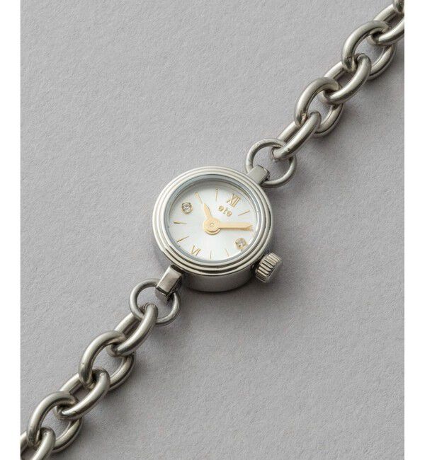 ete「ダイヤモンド チェーンベルト ウォッチ」|腕時計|