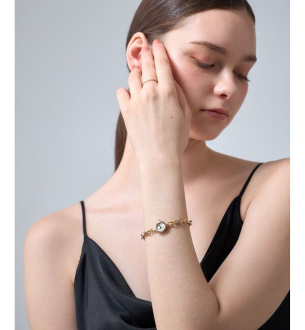 ete「ダイヤモンド チェーンベルト ウォッチ」|腕時計|