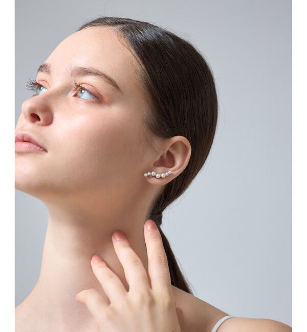 ete「パール イヤークリップ」|イヤリング|