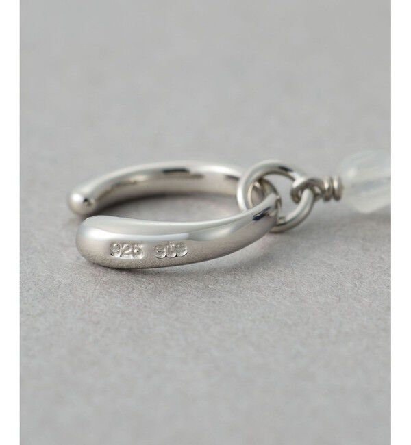 ete「ナチュラルストーン ツイストカット イヤリング」|イヤリング|