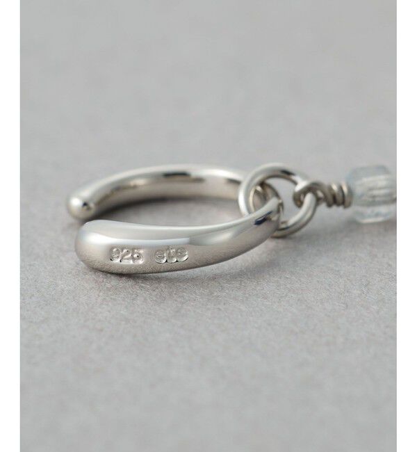 ete「ナチュラルストーン ツイストカット イヤリング」|イヤリング|