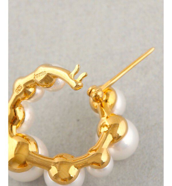 Jouete「パール サークルピアス」|ピアス|